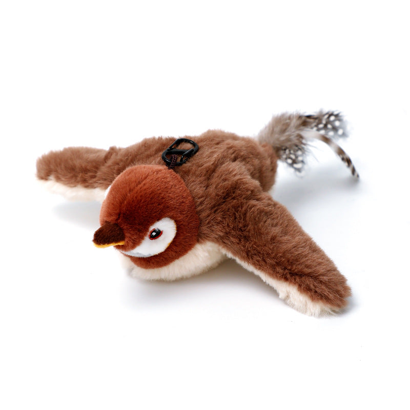 Gorrión — modelo de Tribu Wayra - Juguetes interactivos, juguete etológico interactivo para gatos GoJungly